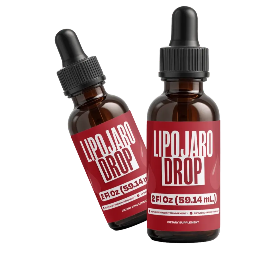 	LipoJaro Drops natural liquid supplement for fat metabolism and energy